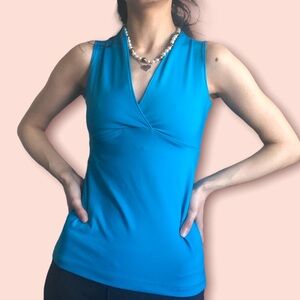 Footlocker blue activewear top